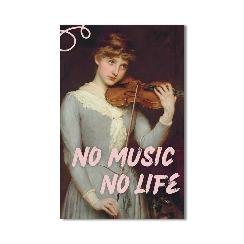 No Music No Life Cam Tablo – Cam Tablo