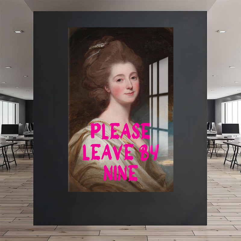 Please Leave by Nine Cam tablo – Cam Tablo