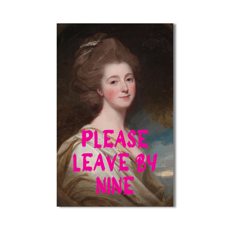 Please Leave by Nine Cam tablo – Cam Tablo