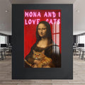 Mona and I Love Cats Cam tablo – Cam Tablo
