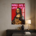 Mona and I Love Cats Cam tablo – Cam Tablo