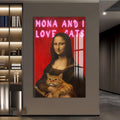 Mona and I Love Cats Cam tablo – Cam Tablo