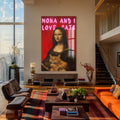 Mona and I Love Cats Cam tablo – Cam Tablo