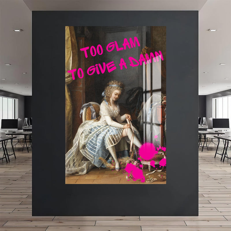 Too Glam To Give A Damn Cam tablo – Cam Tablo