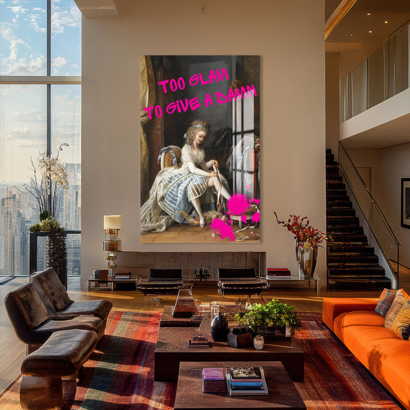 Too Glam To Give A Damn Cam tablo – Cam Tablo