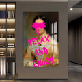 Relax and Enjoy Cam tablo – Cam Tablo