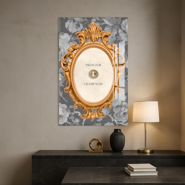 Press for Champagne Cam tablo