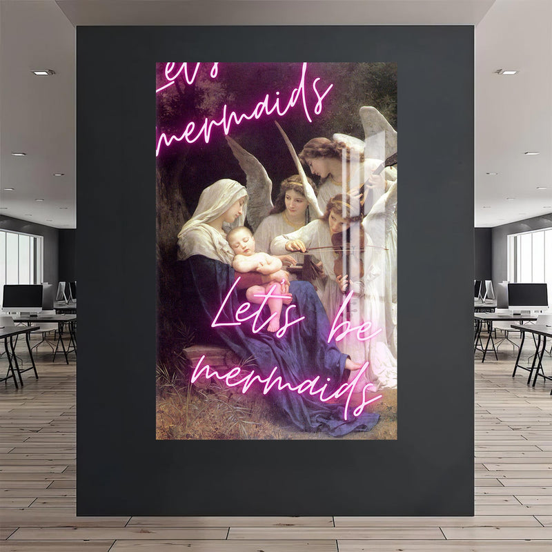 Let’s Be Mermaids Cam tablo – Cam Tablo