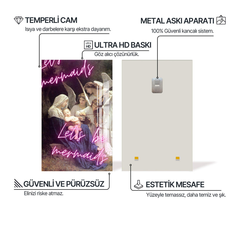Let’s Be Mermaids Cam tablo – Cam Tablo