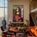 Mona Lisa’ya Cam tablo – Cam Tablo