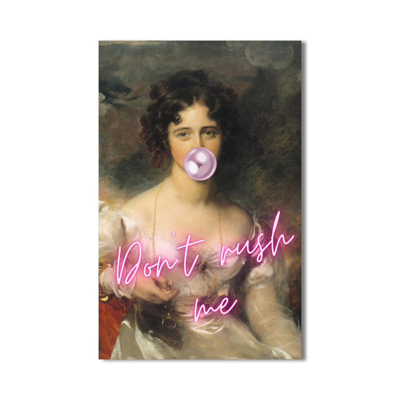 Don’t Rush Me Cam Tablo – Cam Tablo
