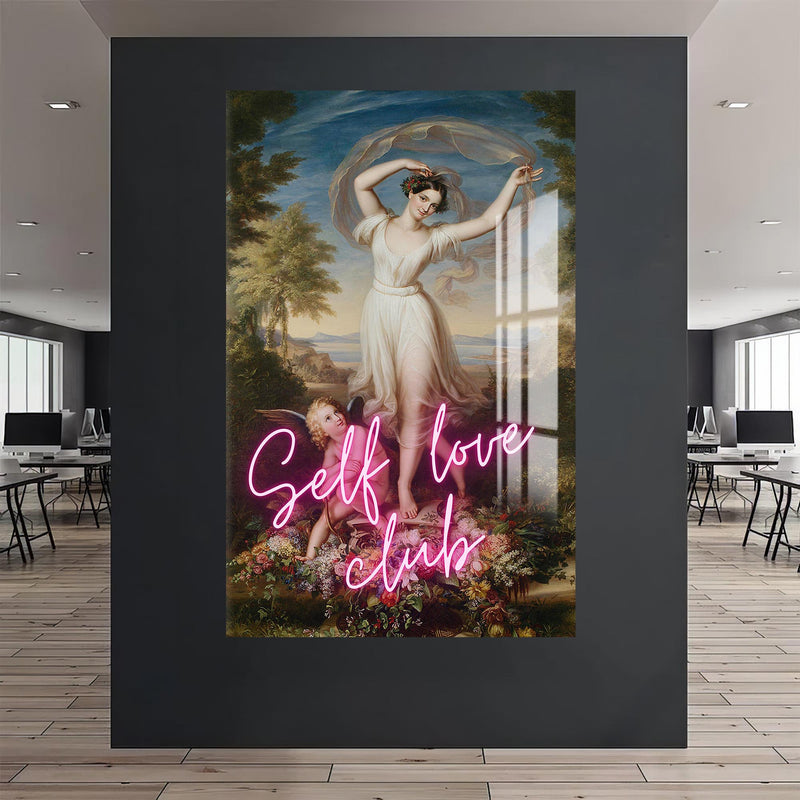 Self Love Club Cam tablo – Cam Tablo