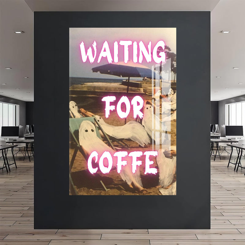 Waiting for Coffee Cam tablo – Cam Tablo