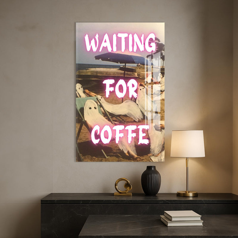 Waiting for Coffee Cam tablo – Cam Tablo