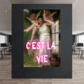 C’est La Vie Cam tablo – Cam Tablo