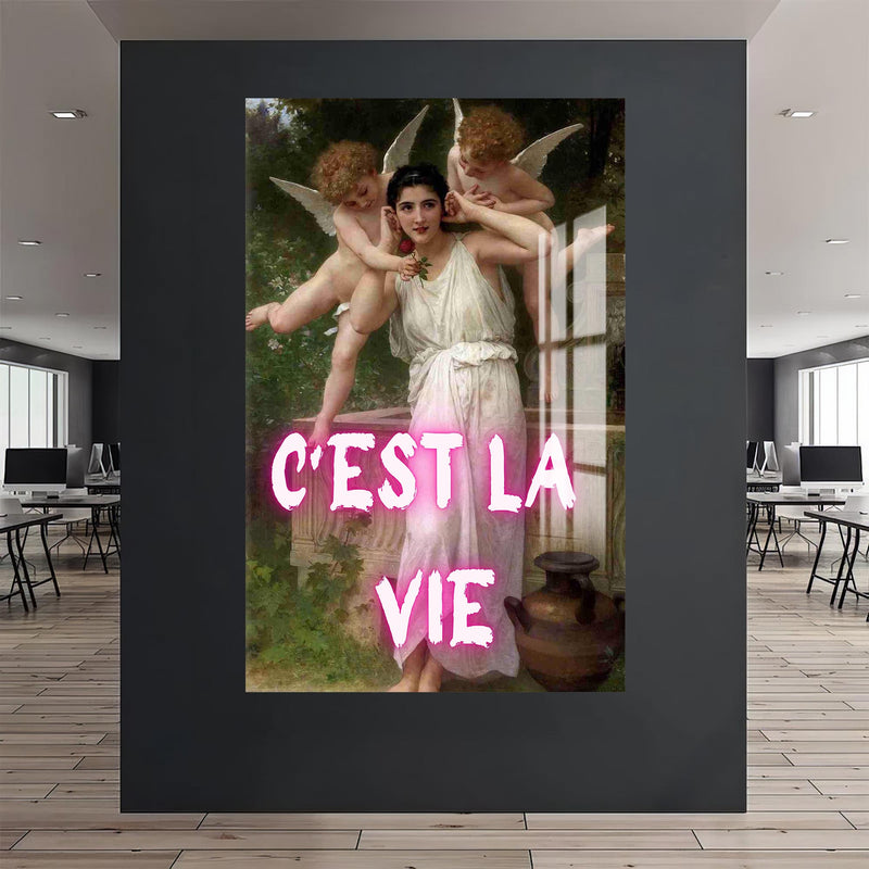 C’est La Vie Cam tablo – Cam Tablo