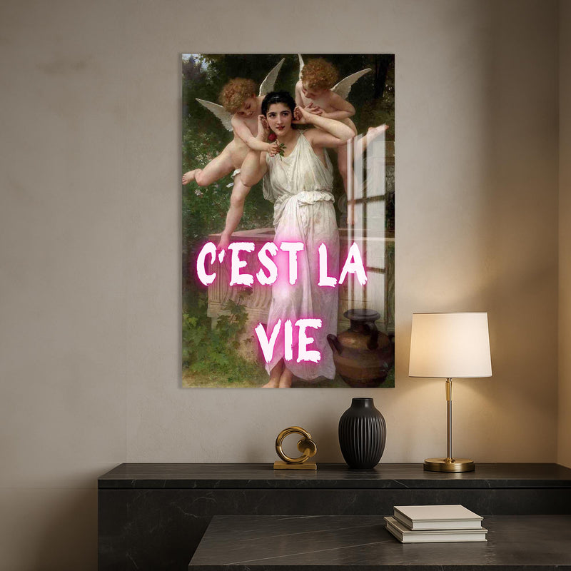 C’est La Vie Cam tablo – Cam Tablo