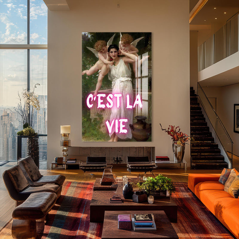 C’est La Vie Cam tablo – Cam Tablo