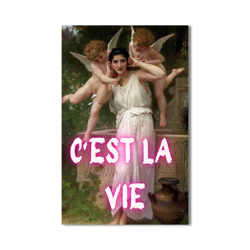 C’est La Vie Cam tablo – Cam Tablo
