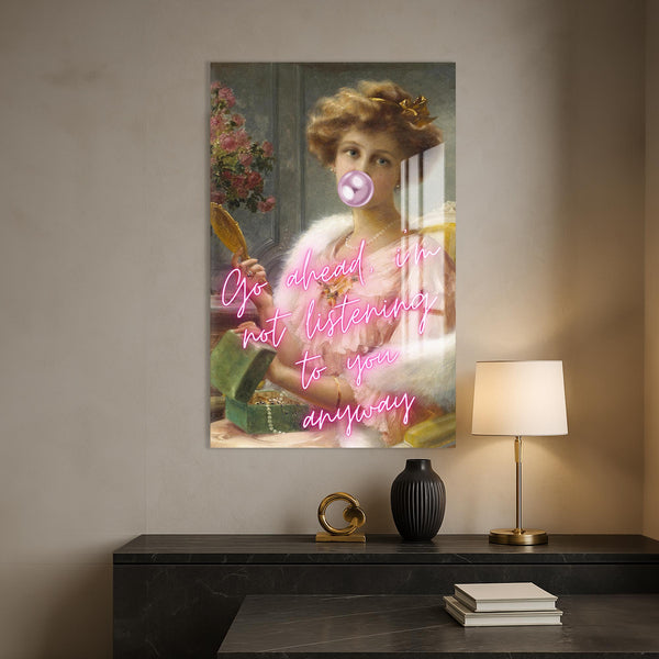 Go ahead, I’m not listening to you anyway Cam tablo