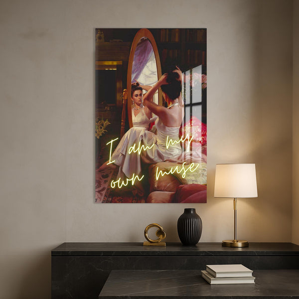 I Am My Own Muse Cam tablo