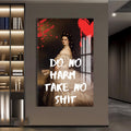 No Harm No Shit Cam Tablo – Cam Tablo