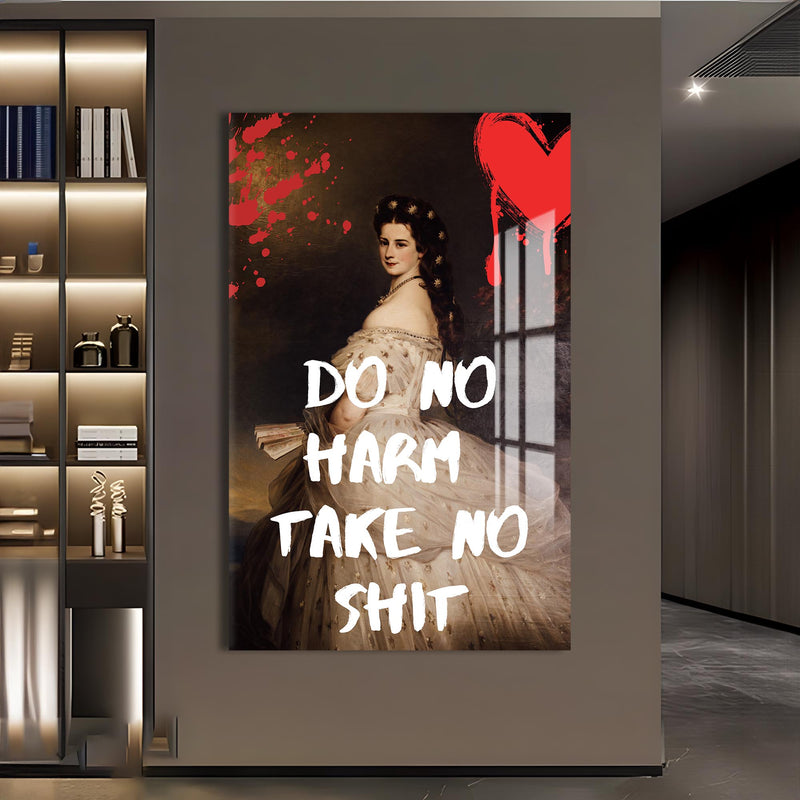 Do No Harm Take No Shit Cam tablo – Cam Tablo