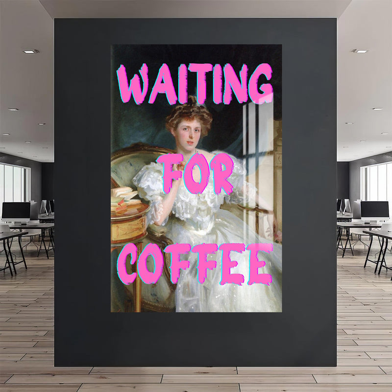 Waiting for Coffee Cam tablo – Cam Tablo