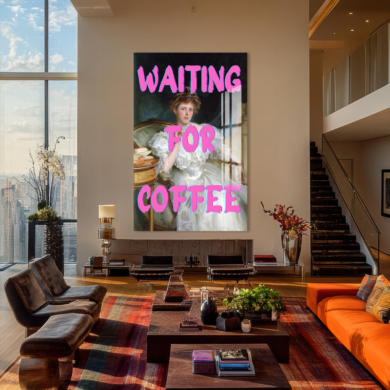 Waiting for Coffee Cam tablo – Cam Tablo