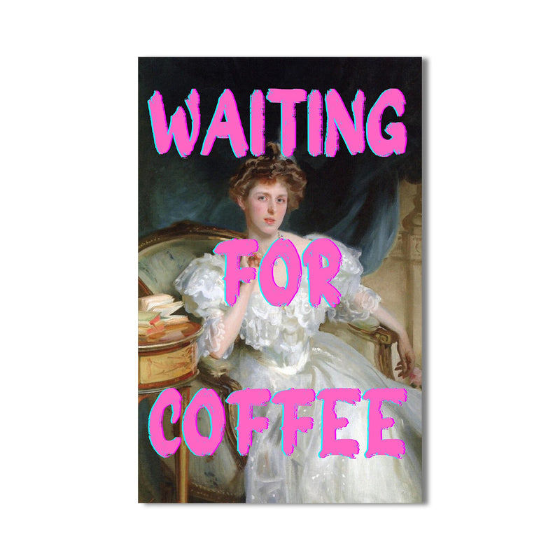 Waiting for Coffee Cam tablo – Cam Tablo