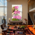 No Bad Vibes Cam tablo – Cam Tablo