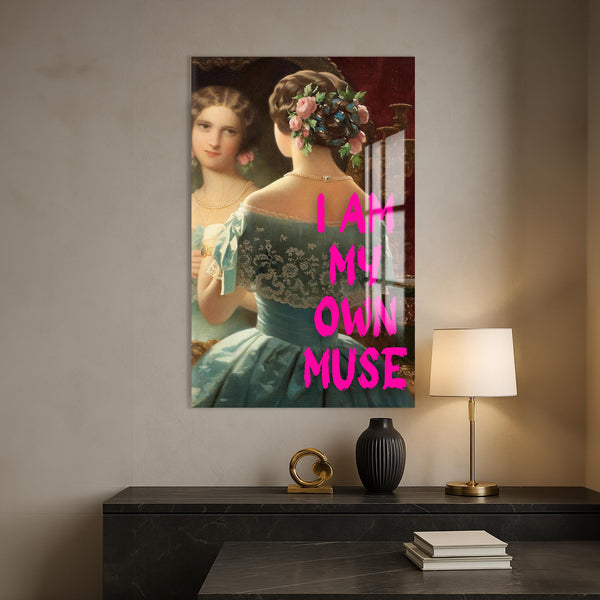 I Am My Own Muse Cam tablo