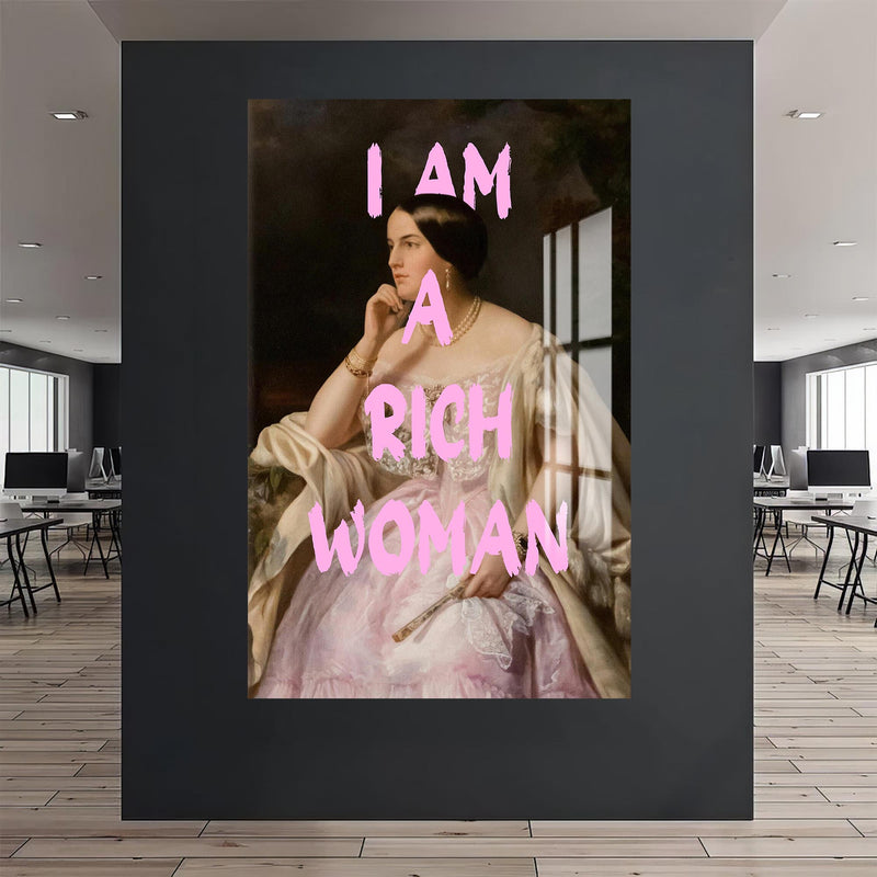 I Am a Rich Woman Cam tablo – Cam Tablo
