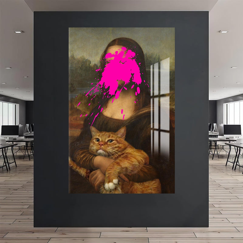 ink Splash Mona Cam tablo – Cam Tablo