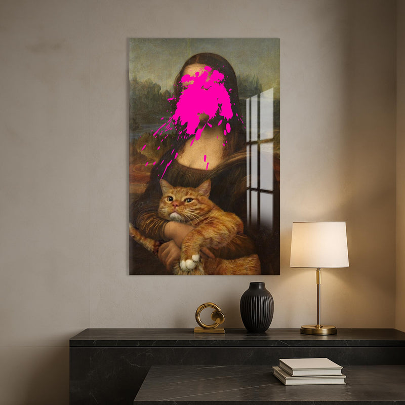 ink Splash Mona Cam tablo – Cam Tablo