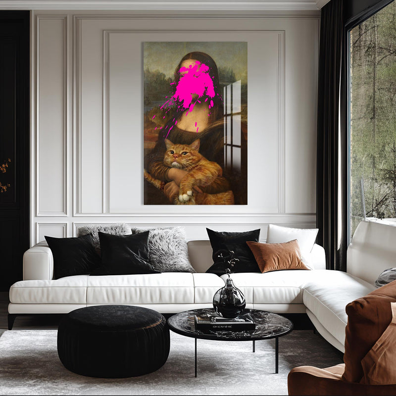 ink Splash Mona Cam tablo – Cam Tablo