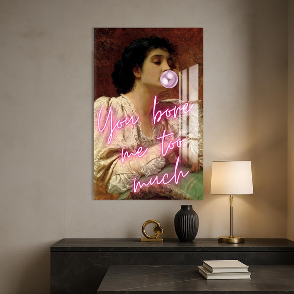 You Bore Me Too Much Cam tablo