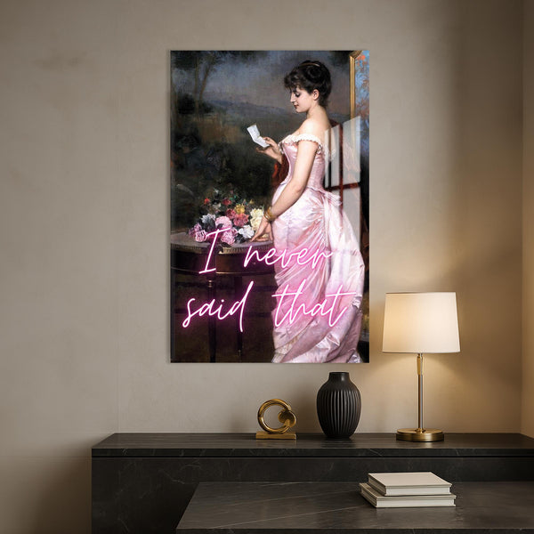 I Never Said That Cam tablo