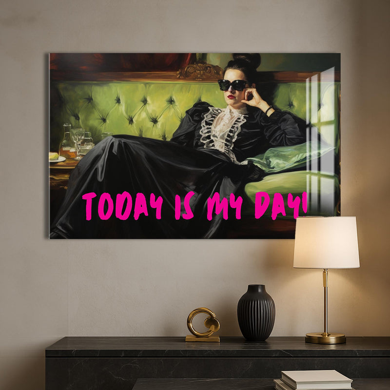 TODAY IS MY DAY Cam tablo – Cam Tablo