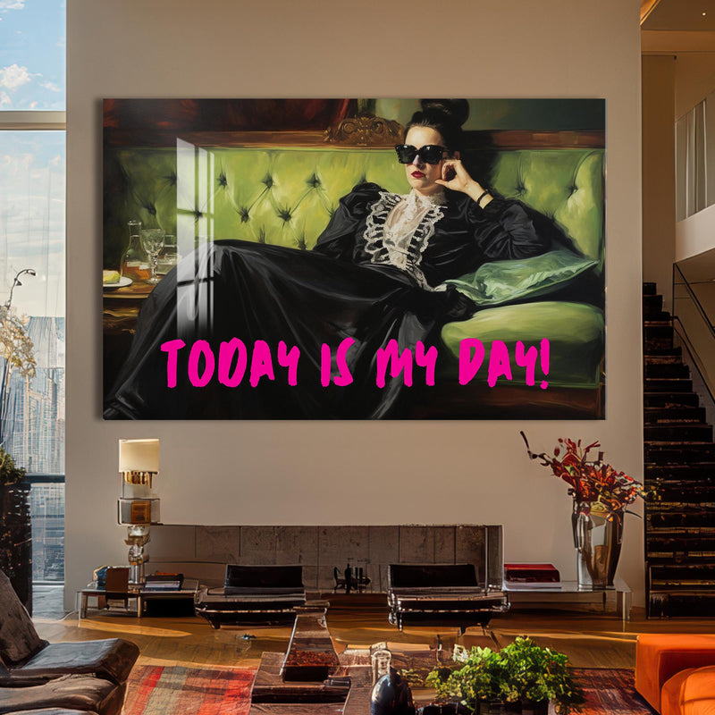 TODAY IS MY DAY Cam tablo – Cam Tablo