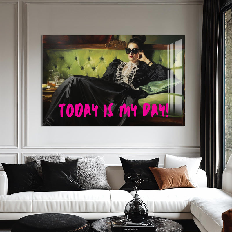 TODAY IS MY DAY Cam tablo – Cam Tablo