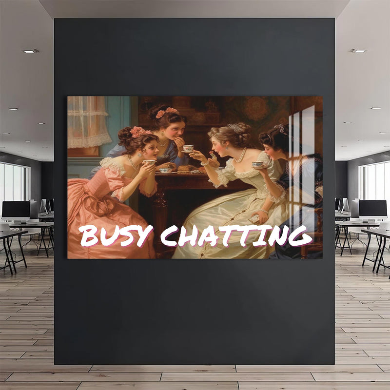 Busy Chatting Cam tablo – Cam Tablo