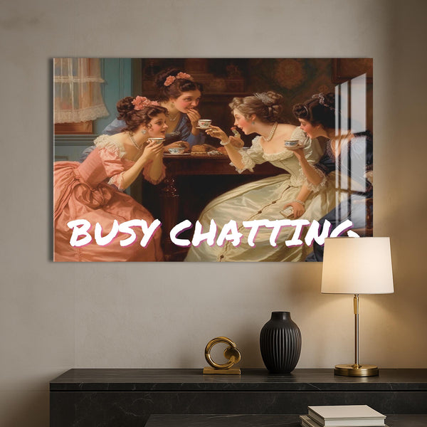 Busy Chatting Cam tablo