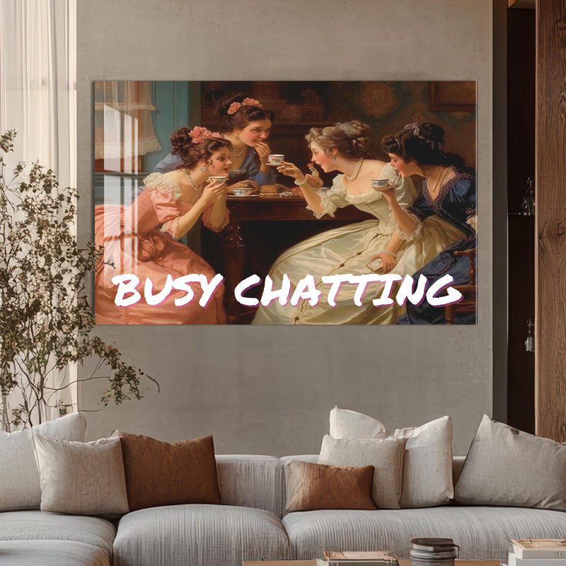 Busy Chatting Cam tablo – Cam Tablo