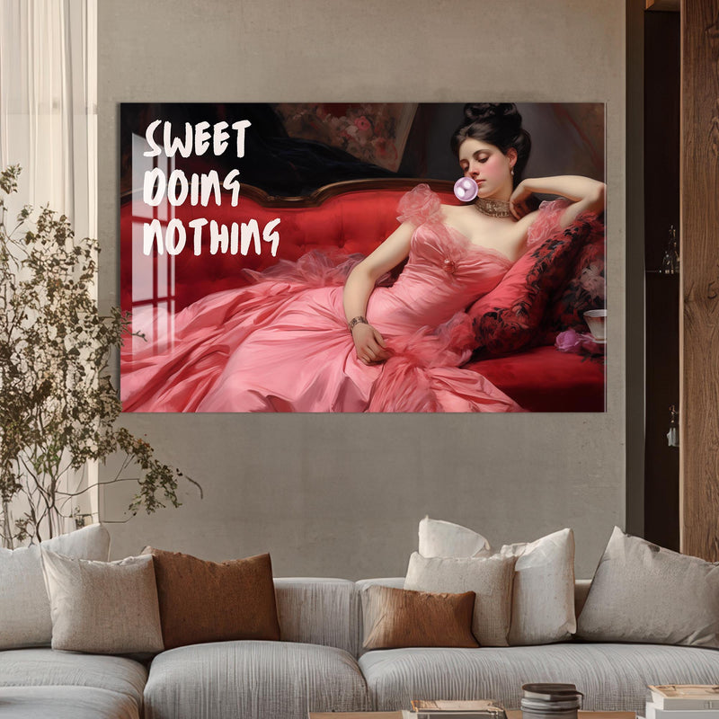 Sweet Doing Nothing Cam tablo – Cam Tablo