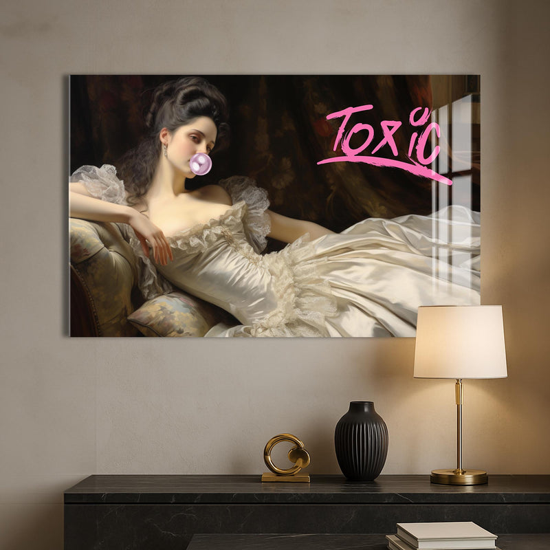 Toxic Cam tablo – Cam Tablo