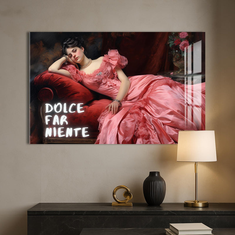 Dolce Far Niente Cam tablo – Cam Tablo
