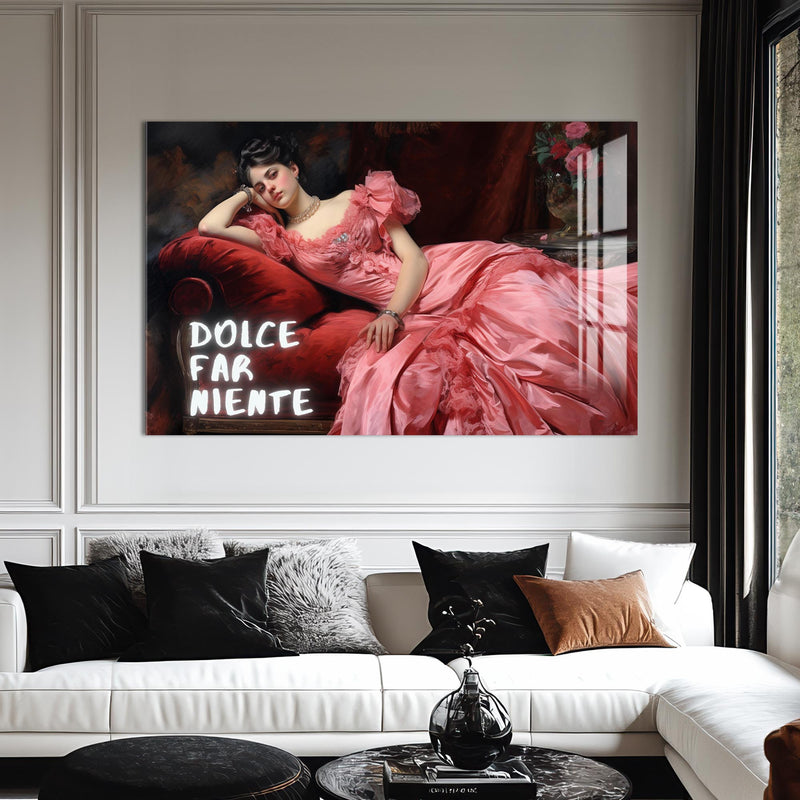 Dolce Far Niente Cam tablo – Cam Tablo