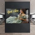Good Vibes Cam tablo – Cam Tablo