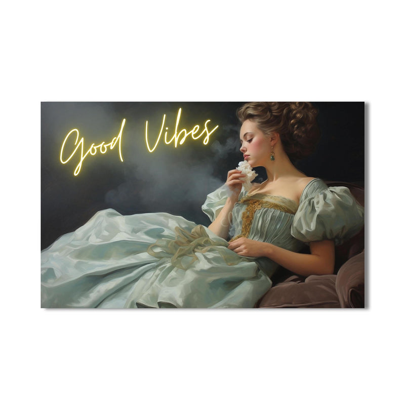 Good Vibes Cam tablo – Cam Tablo